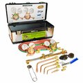 Forney Heavy Duty Oxygen-Acetylene Deluxe Victor style Cutting, Brazing and Welding Kit with Regulators 1711